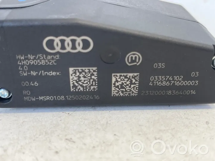 Audi A6 S6 C7 4G Blokada kolumny kierownicy 4H0905852C