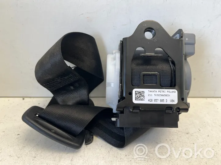 Audi A6 S6 C7 4G Cintura di sicurezza posteriore 4G8857805D