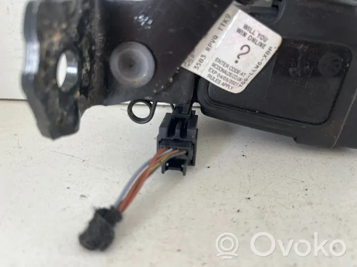 Audi A6 S6 C7 4G Klamra tylnego pasa bezpieczeństwa 4G0857739A