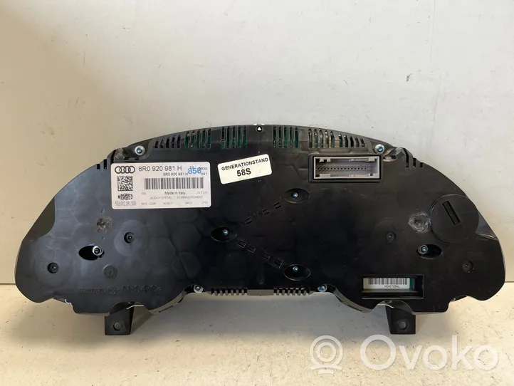 Audi Q5 SQ5 Tachimetro (quadro strumenti) 8R0920981H