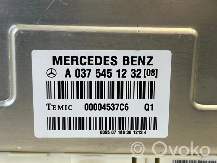 Mercedes-Benz CLS C219 Pakabos valdymo blokas A0375451232