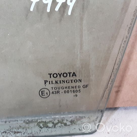 Toyota Avensis T270 Fenêtre latérale vitre avant (coupé) 43R001605