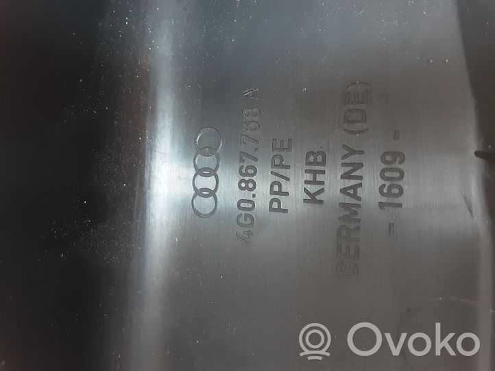 Audi A6 C7 Osłona boczna fotela tylnego 4G0867768A