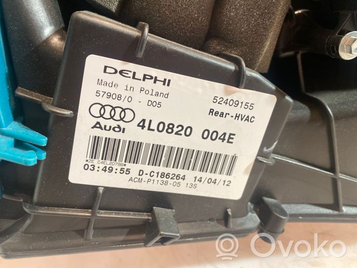 Audi Q7 4L Sisälämmityksen ilmastoinnin korin kokoonpano 4L0820004E