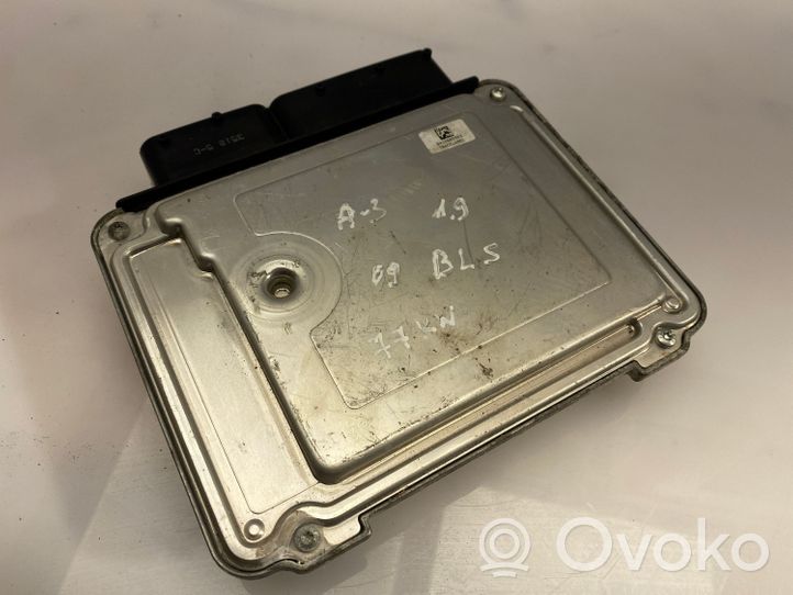 Audi A3 S3 A3 Sportback 8P Sterownik / Moduł ECU 03G906056S