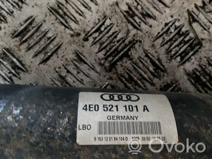 Audi A8 S8 D3 4E Albero di trasmissione con sede centrale 4E0521101A