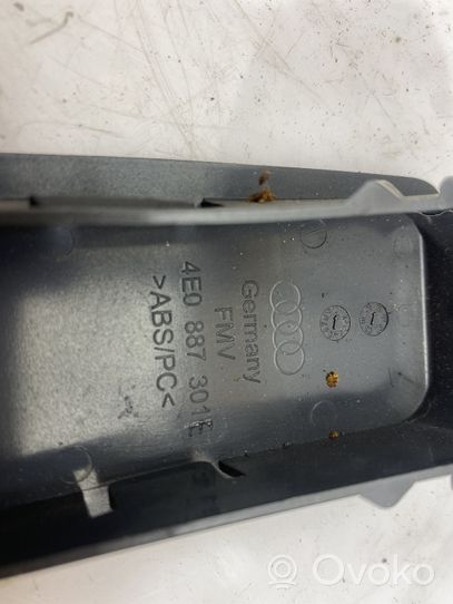 Audi A8 S8 D3 4E Couverture ISOFIX 4E0887301E