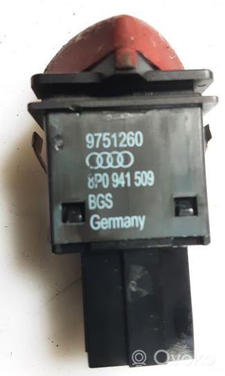 Audi A3 S3 A3 Sportback 8P Interruttore luci di emergenza 8P0941509