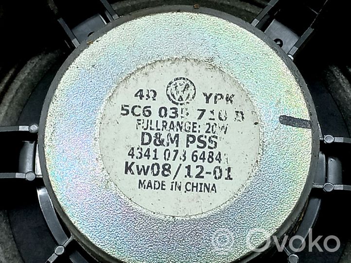 Volkswagen Jetta VI Głośnik drzwi tylnych 5C6035710