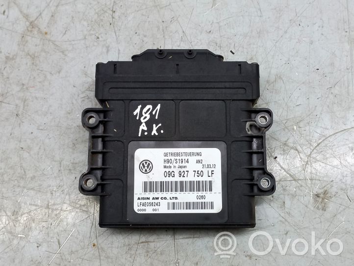 Volkswagen Jetta VI Pavarų dėžės valdymo blokas 09G927750LF