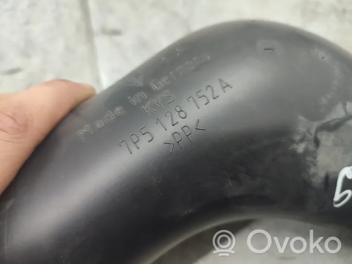 Porsche Cayenne (92A) Parte del condotto di aspirazione dell'aria 7P5128752A