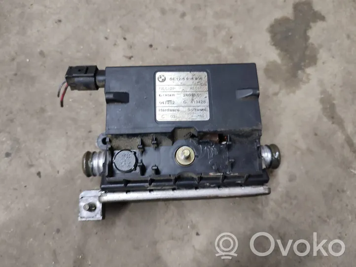 BMW 3 E46 Liquide de refroidissement module chauffage 64126918806