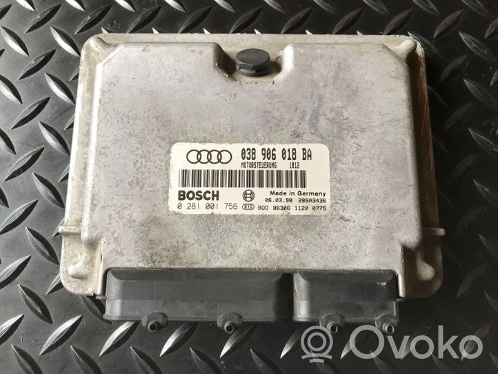 Audi A3 S3 8L Sterownik / Moduł ECU 038906018BA