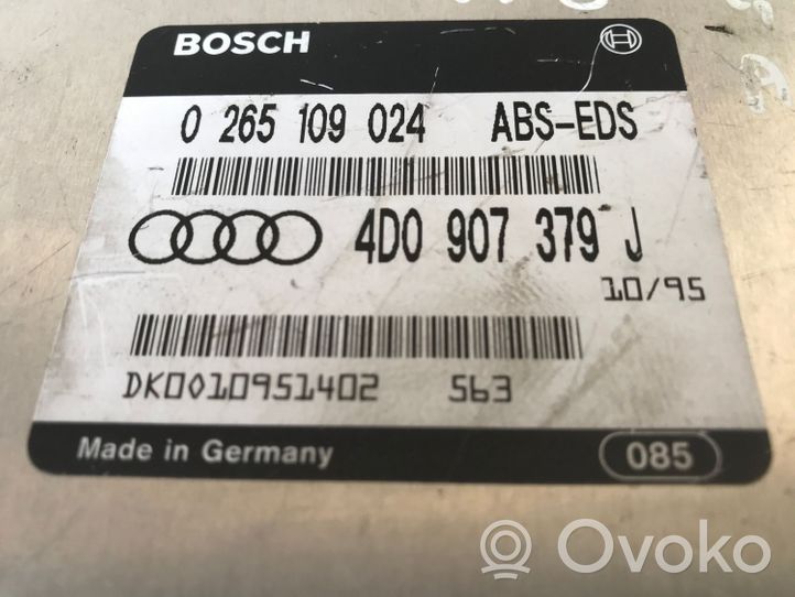 Audi A8 S8 D2 4D ABS-ohjainlaite/moduuli 0265109024