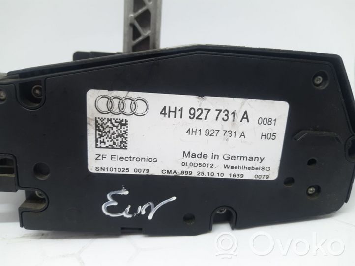 Audi A8 S8 D4 4H Pavarų perjungimo mechanizmas (kulysa) (salone) 4H192773A
