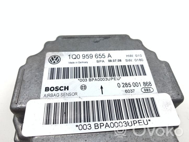 Volkswagen Eos Oro pagalvių valdymo blokas 1Q0959655A