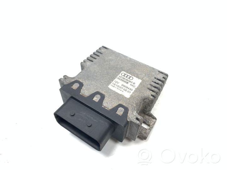 Audi A8 S8 D3 4E Polttoaineen ruiskutuspumpun ohjainlaite/moduuli 4E0906093B