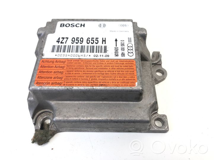 Audi A6 Allroad C5 Module de contrôle airbag 4Z7959655H