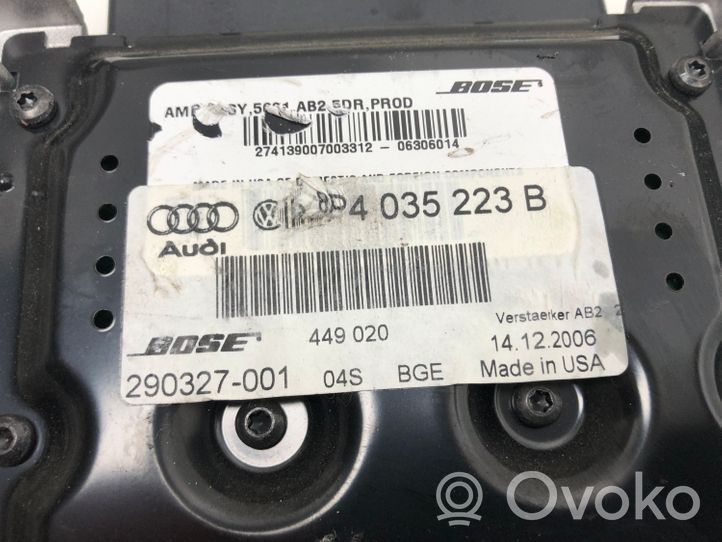 Audi A3 S3 A3 Sportback 8P Amplificateur de son 8P4035223B