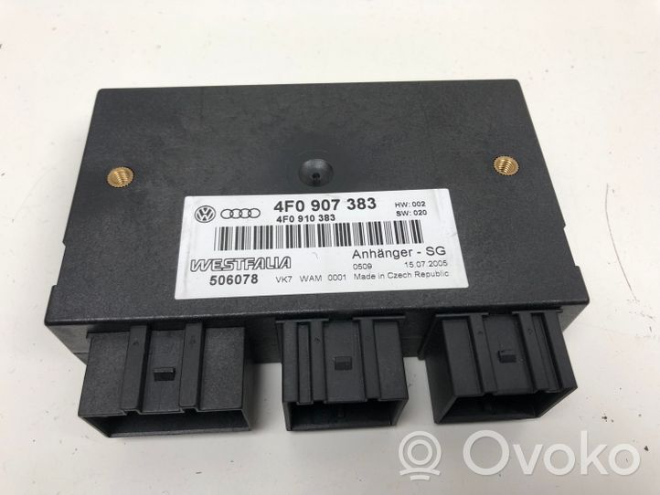 Audi A6 S6 C6 4F Module de contrôle crochet de remorque 4F0907383