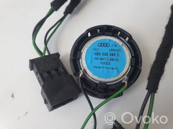 Audi A6 Allroad C5 Enceinte haute fréquence dans les portes arrière 4B0035399D