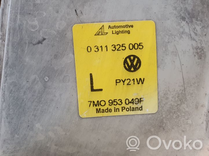 Volkswagen Sharan Priekinis posūkio žibintas 7M0953049F