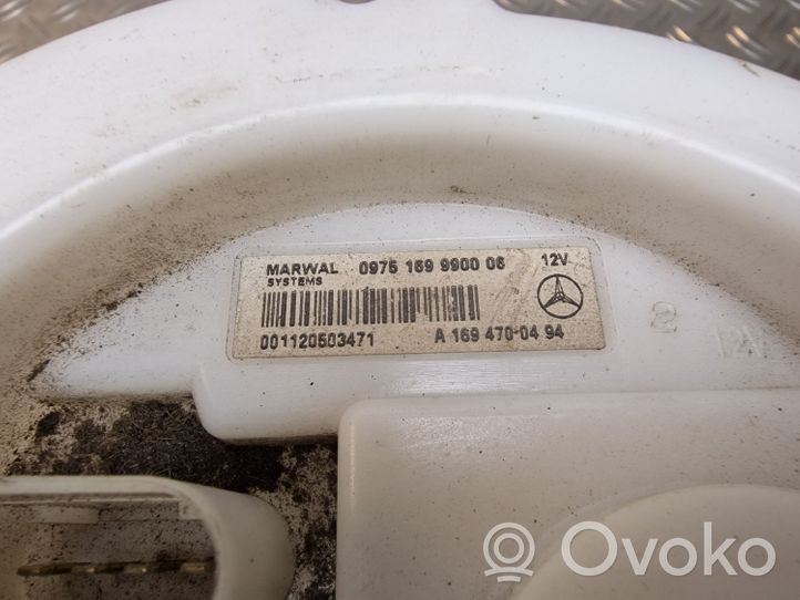 Mercedes-Benz B W245 Polttoainesäiliön pumppu A1694700494