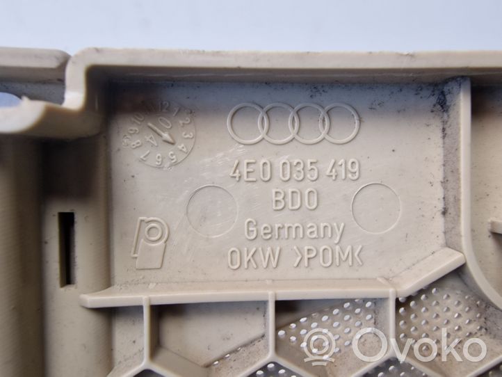 Audi A8 S8 D3 4E Takaoven kaiuttimen kehys 4E0035419