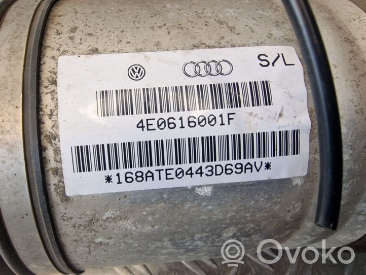 Audi A8 S8 D3 4E Amortisseur de suspension pneumatique 4E0616001F