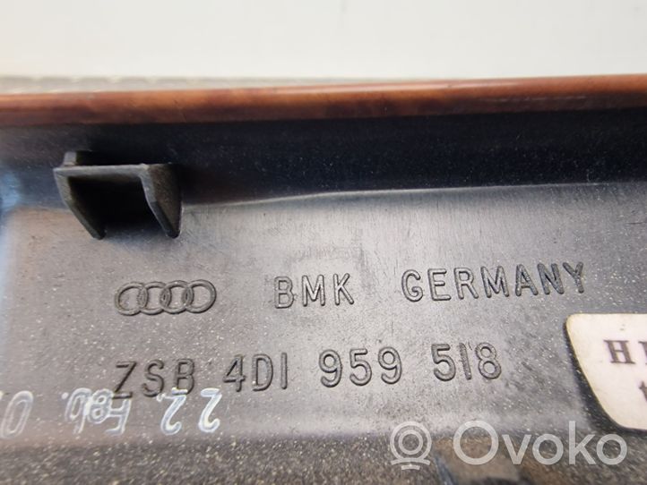 Audi A8 S8 D2 4D Enjoliveurs poignée intérieure de porte avant 4D1959522