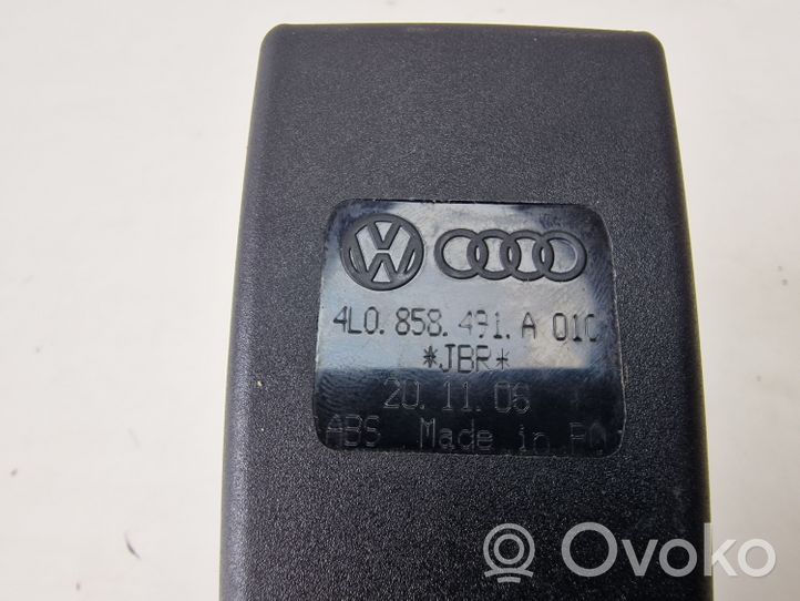 Audi Q7 4L Takaistuimen turvavyön solki 4L0858491A