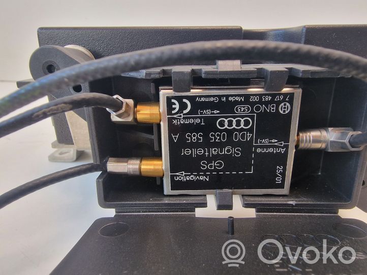 Audi A8 S8 D2 4D Sterownik / Moduł sterujący telefonem 4D0035617B