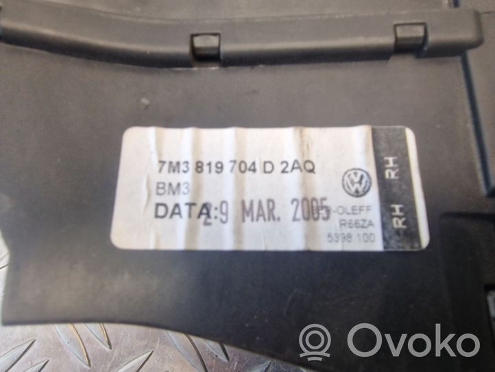 Volkswagen Sharan Copertura griglia di ventilazione laterale cruscotto 7M3819704D