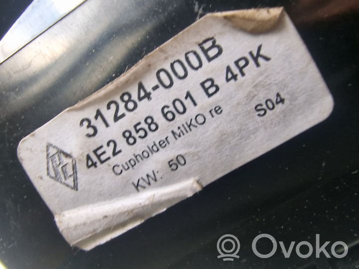 Audi A8 S8 D3 4E Vaihteenvalitsimen kehys verhoilu muovia 4E2858601B