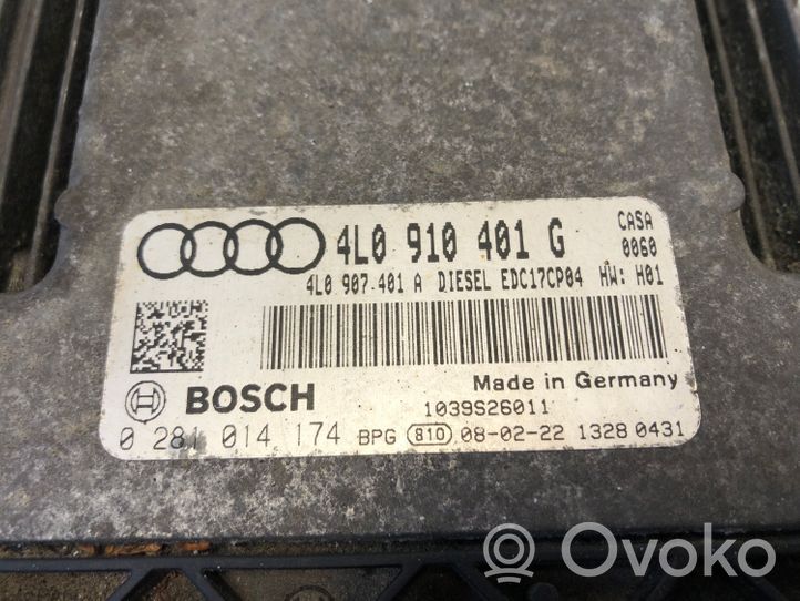 Audi Q7 4L Unidad de control/módulo del motor 4L0910401G