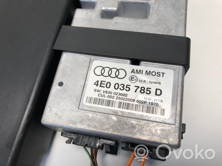 Audi Q7 4L Autres unités de commande / modules 4E0035785D