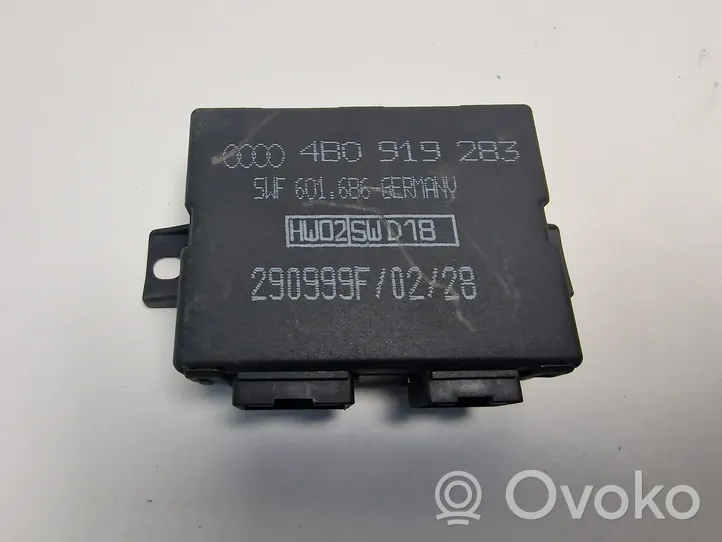 Audi A6 S6 C5 4B Unité de commande, module PDC aide au stationnement 4B0919283