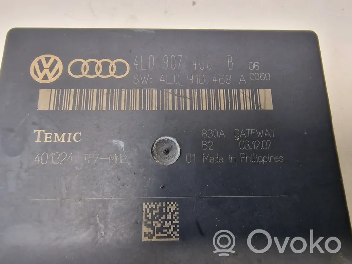 Audi Q7 4L Gateway valdymo modulis 4F0907468B