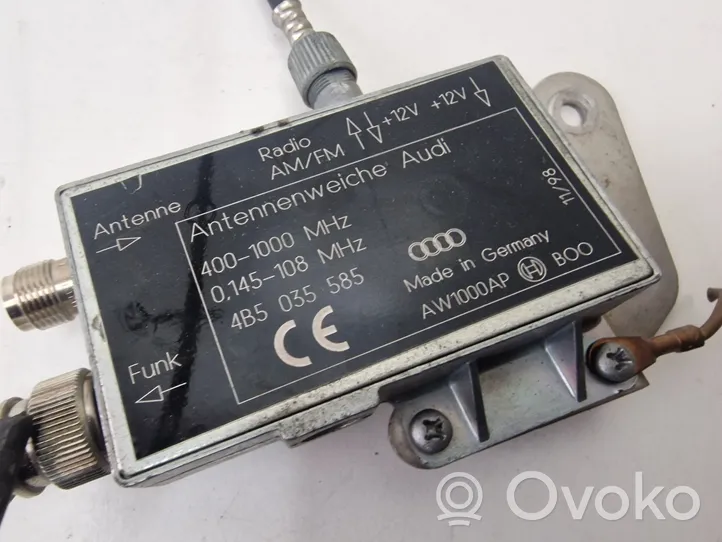 Audi A8 S8 D2 4D Module unité de contrôle d'antenne 4B5035585