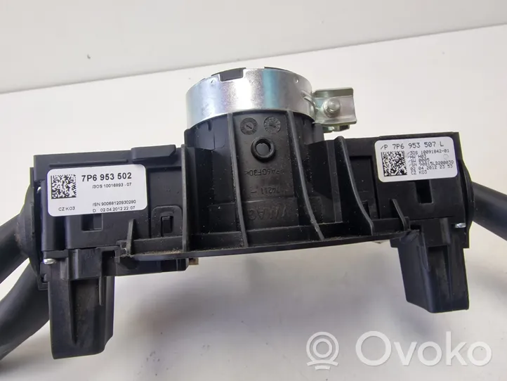 Volkswagen Touareg II Leva/interruttore dell’indicatore di direzione e tergicristallo 7P6953507L