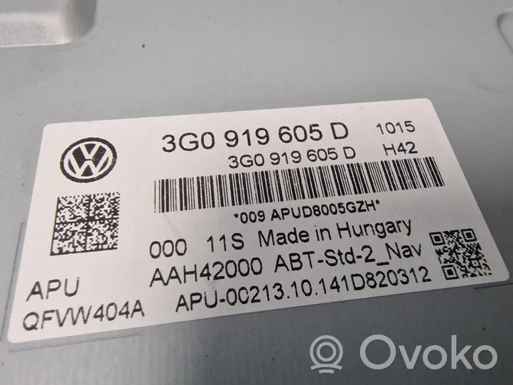 Volkswagen PASSAT B8 Ekranas/ displėjus/ ekraniukas 3G0919605D