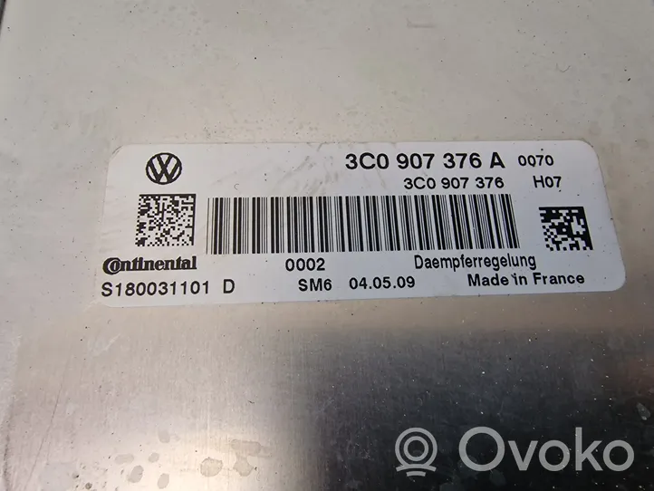 Volkswagen PASSAT CC Sterownik / Moduł zawieszenia pneumatycznego 3C0907376A