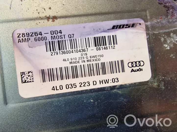 Audi Q7 4L Sound amplifier 4L0035223D