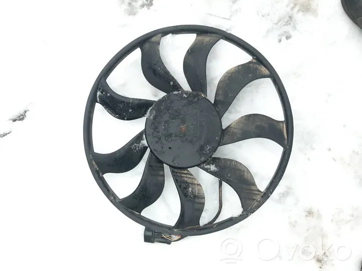 Porsche Cayenne (92A) Kale ventilateur de radiateur refroidissement moteur 7P5121203A