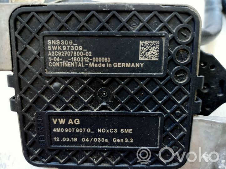 Audi Q7 4M Sensore della sonda Lambda 4M0907807G