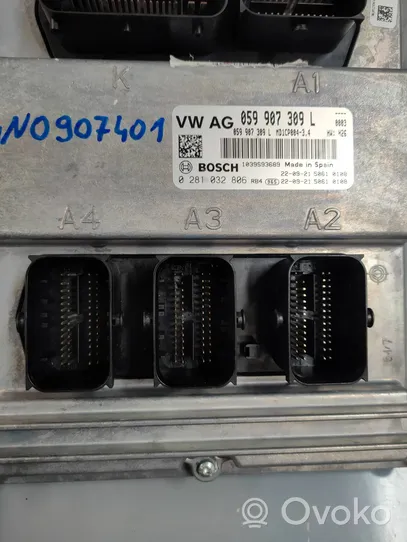 Audi Q7 4M Centralina/modulo motore ECU 059907309L