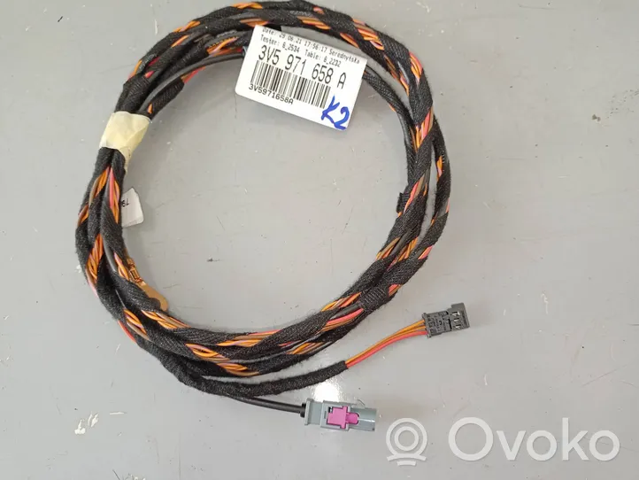 Skoda Superb B8 (3V) Camera wiring loom 3V5971658A