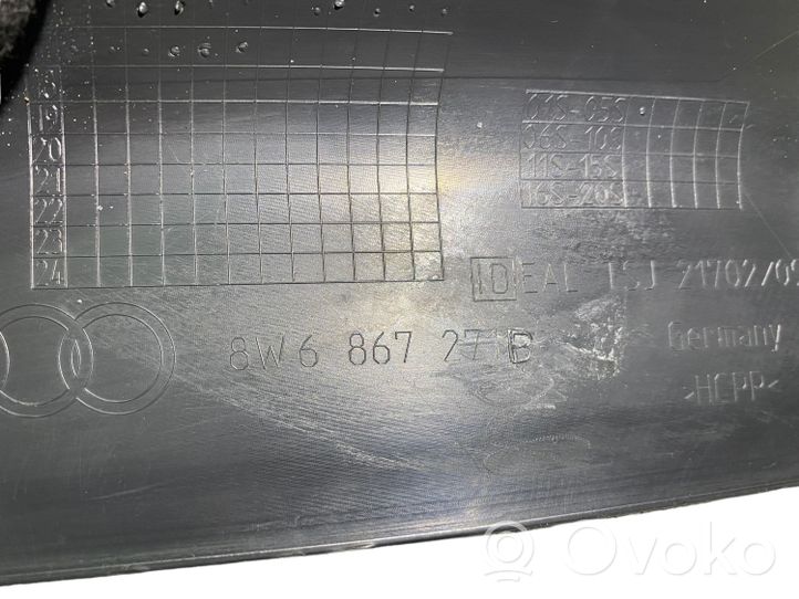 Audi S5 Facelift Rivestimento montante (B) (fondo) 8W6867271B