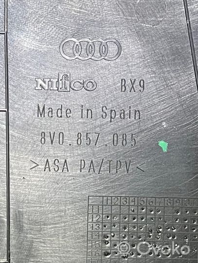 Audi A3 S3 8V Kojelaudan sivupäätyverhoilu 8V0857085