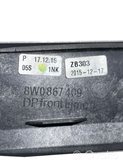 Audi A4 S4 B9 Inne elementy wykończeniowe drzwi przednich 8W0867409